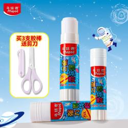 Maped PVA固体胶棒10g3支送剪刀 6.9元 - 线报酷