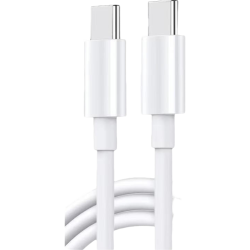 孜泰PD60W快充数据线Type-C TPE白 拍2件 8.92元 - 美泡泡