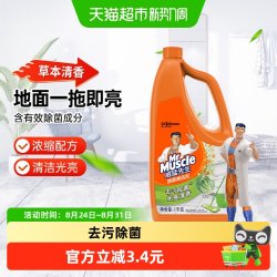 威猛先生地面清洁剂草本除菌1kg拖地清洁剂木地板瓷砖杀菌 18.9元 - 86线报