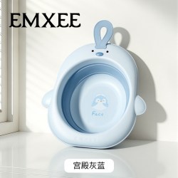 嫚熙 婴儿洗脸盆洗屁屁洗脚盆新生儿专用洗屁股盆子宝宝可折叠脸盆 该价格商品规格 - 线报酷