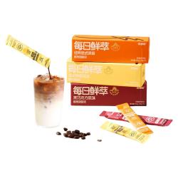 连咖啡每日鲜萃特浓咖啡液经典原味15g*7条拍2件 12.8元 - 线报酷