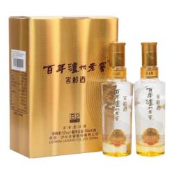 泸州老窖窖龄60年浓香型白酒52度100ml*2瓶两瓶装 59.9元 - 线报酷