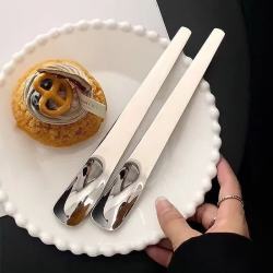 HUKID不锈钢甜品勺银色1支装 12.7元 - 线报酷
