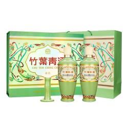 竹叶青酒露酒送礼53度500mL2瓶荣耀绿双支装 78元 - 86线报