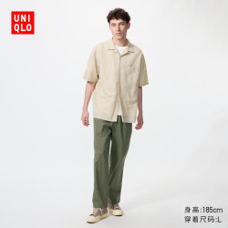 优衣库麻混纺舒适九分裤男装休闲裤宽松版型26春夏新款482258下单2件 230元 - 86线报