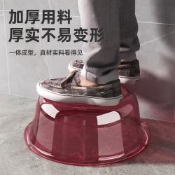 洗脸盆加大加厚家用大号洗菜盆洗衣盆内裤收纳盆子蓝色中号26*10cm-加厚不怕摔 2.8元 - 86线报