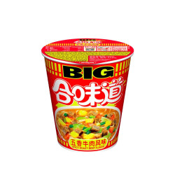 向料日清合味道BIG杯面五香牛肉味110g桶装方便面 5.4元 - 86线报