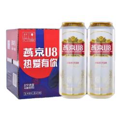 燕京啤酒U8优爽小度特酿啤酒500ml*12听 31.38元 - 86线报