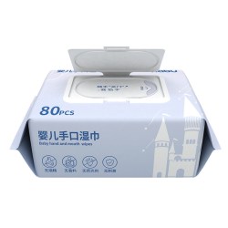 卡布星空城堡婴儿湿巾80片常规款140x180mm 2.99元 - 86线报