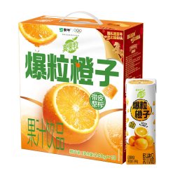 蒙牛真果粒爆粒橙子味果汁牛奶含乳饮料240g×10包 19.9元 - 86线报