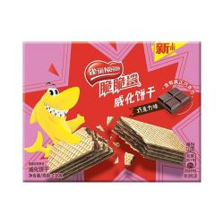 雀巢脆脆鲨裸威化巧克力味无涂层威化饼干零食 8.74元 - 线报酷