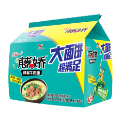 统一藤娇藤椒牛肉面135g*5袋五连包 10.9元 - 86线报