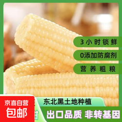 东北白糯玉米非转基因270-320克/支*10支 18.89元 - 86线报