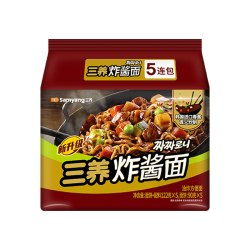三养炸酱面122g*5袋夜宵方便面拉面泡面 9.02元 - 线报酷