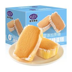 港荣无蔗糖咸蛋糕早餐面包易消化送长辈休闲零食糕点 17.96元 - 86线报
