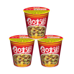 合味道方便面五香牛肉风味77g*3杯 8.5元 - 86线报