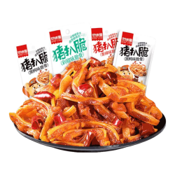 好味屋猪扒脆袋装猪脆骨香辣软骨卤味熟食湖南特产休闲小零食混合口味*20包约160g 3.87元 - 美泡泡