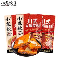 小龙坎川式牛油火锅底料150g*3 15.2元 - 86线报