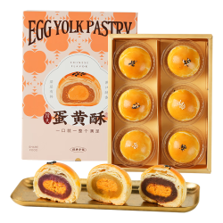 悠享时330g55g*6红豆紫薯味蛋黄酥 9.9元 - 线报酷