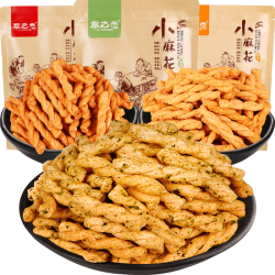 秦之恋手工小麻花红糖黑芝麻味128g 2.08元 - 86线报