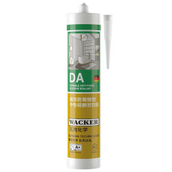 瓦克 DA 醇型中性硅酮密封胶 白色 300ml 京东此款目前活动售价87元 - 折送网