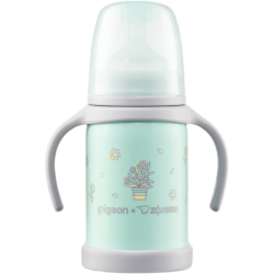 象印AA24FG贝亲联名诗人花园宝宝学饮吸管保温杯套装250ml 55.15元 - 线报酷