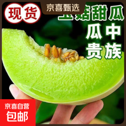 新鲜头茬香甜冰激淋玉菇甜瓜3-4斤（1-2粒） 9.39元 - 86线报