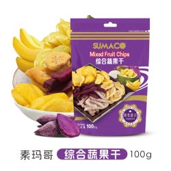 素玛哥越南进口综合八彩蔬果干100g 8.46元 - 折送网