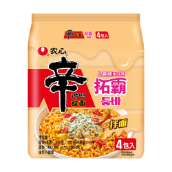 农心芝士奶香方便面辛拉面拓霸4连包包装548g 19.85元 - 86线报
