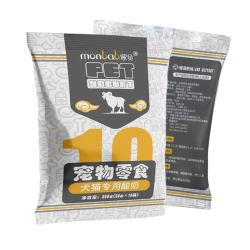蒙贝益生菌宠物酸奶冻干500-999g 13.6元 - 86线报