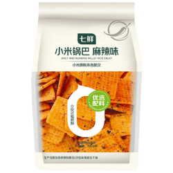 七鲜小米锅巴麻辣味/五香味500g*1袋 14.9元 - 86线报