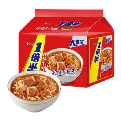康师傅1倍半红烧牛肉面110g*5袋 13.5元 - 86线报