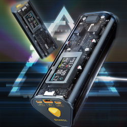 SHARGE S170赛博棱镜移动电源 24000mAh Type-C 170W 704元 - 86线报