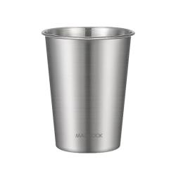美厨304不锈钢水杯啤酒杯防摔果汁杯冷饮杯泡茶杯口杯350ml MCB3741 - 86线报