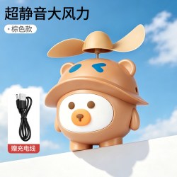 纽奇儿童手持usb风扇挂立办公室可桌面迷你充电空调扇便携式随身制冷小风扇小型强力电风扇低音宿舍降温神器 14.9元 - 86线报