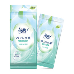 洁柔绿茶新语湿巾10片独立装 1元 - 86线报