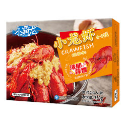 国联蒜香小龙虾750g4-6钱净虾500g中号18-24只熟食调料 19.9元 - 86线报