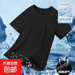 其他品牌男士冰丝短袖T恤CJDP 10元 - 86线报