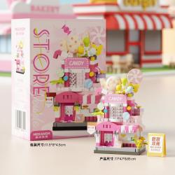 梅肯斯姆双层街景小店系列K480甜甜双阁327颗粒任选4件 19.2元 - 86线报