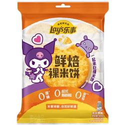 乐事鲜焙裸米饼原味80gx1包 2.9元 - 86线报