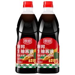 厨邦生抽酱油1.02kg*2 13.89元 - 86线报