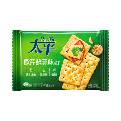 太平欧芹鲜蒜味苏打饼干100g*1 1.6元 - 86线报