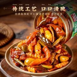 方砖厂69号酱香八宝菜罐装下饭小菜什锦菜咸菜东北酱八宝甜酱腌菜300g 13.9元 - 美泡泡