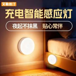 艾勒丝汀智能感应小夜灯人体感应磁吸免打孔 9.9元 - 86线报