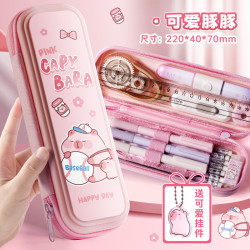 咔巴熊可爱豚豚-粉色文具盒 1.28元 - 线报酷