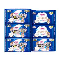 七度空间超长夜用卫生巾48片（420mm32片+338mm16片） 29.95元 - 线报酷
