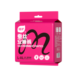 植护蚕丝安睡裤夜用卫生巾XL码5条 6.9元 - 折送网