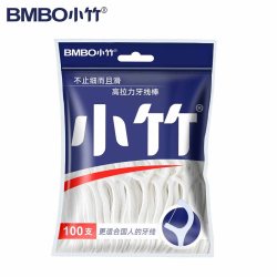 BMBO牙线棒经典细滑袋装超细高拉力一次性家用家庭便捷剔牙牙线签 4.9元 - 折送网