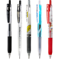 斑马牌日本ZEBRA斑马笔JJ15中性笔套装文具黑笔用按动0.5mm 15.39元 - 86线报