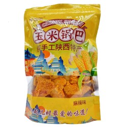 晖腾晖哥陕西特产手工玉米锅巴麻辣味250g*1袋 13.25元 - 线报酷